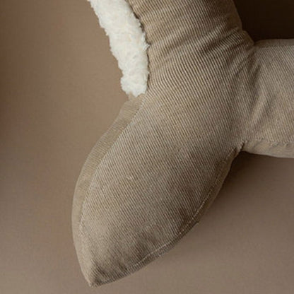 Stillkissen Wal "Whale Momo" aus Bio - Baumwolle - Sand - little something