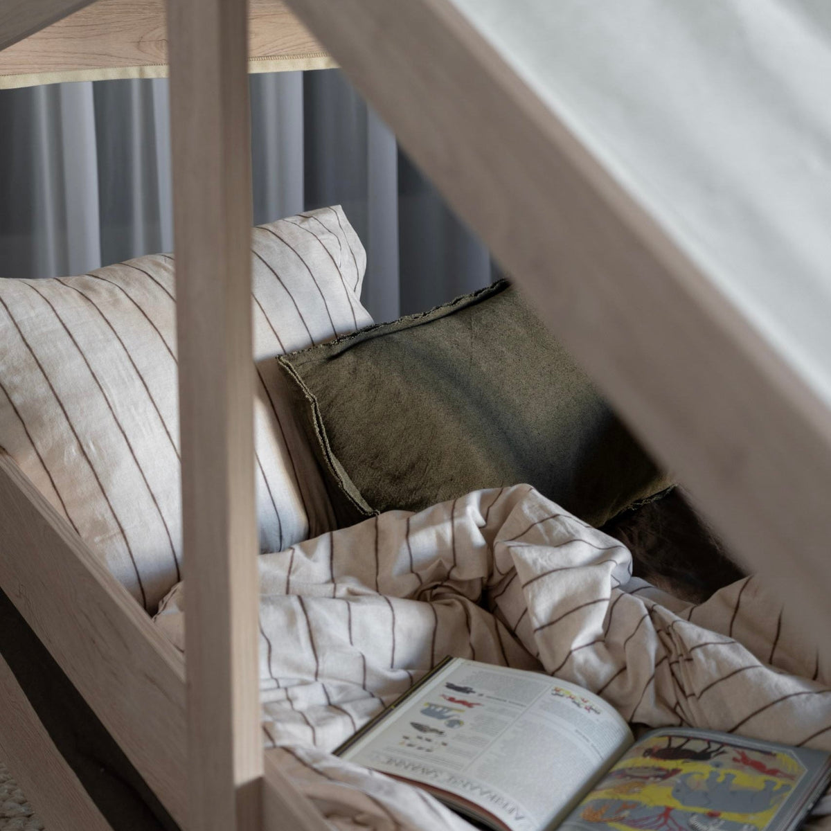 Stoffdach für Hausbett Juniorbett "Cottage" - little something