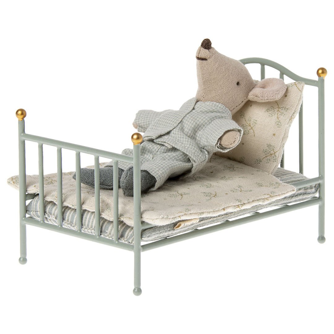 Vintage Bett, Maus - Mint - little something