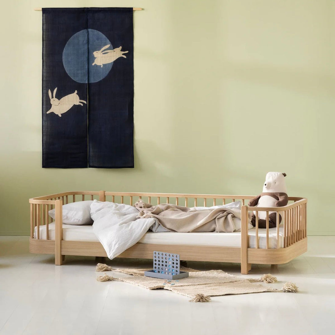 Wood Original Bodenbett 90x200 cm - Eiche - little something
