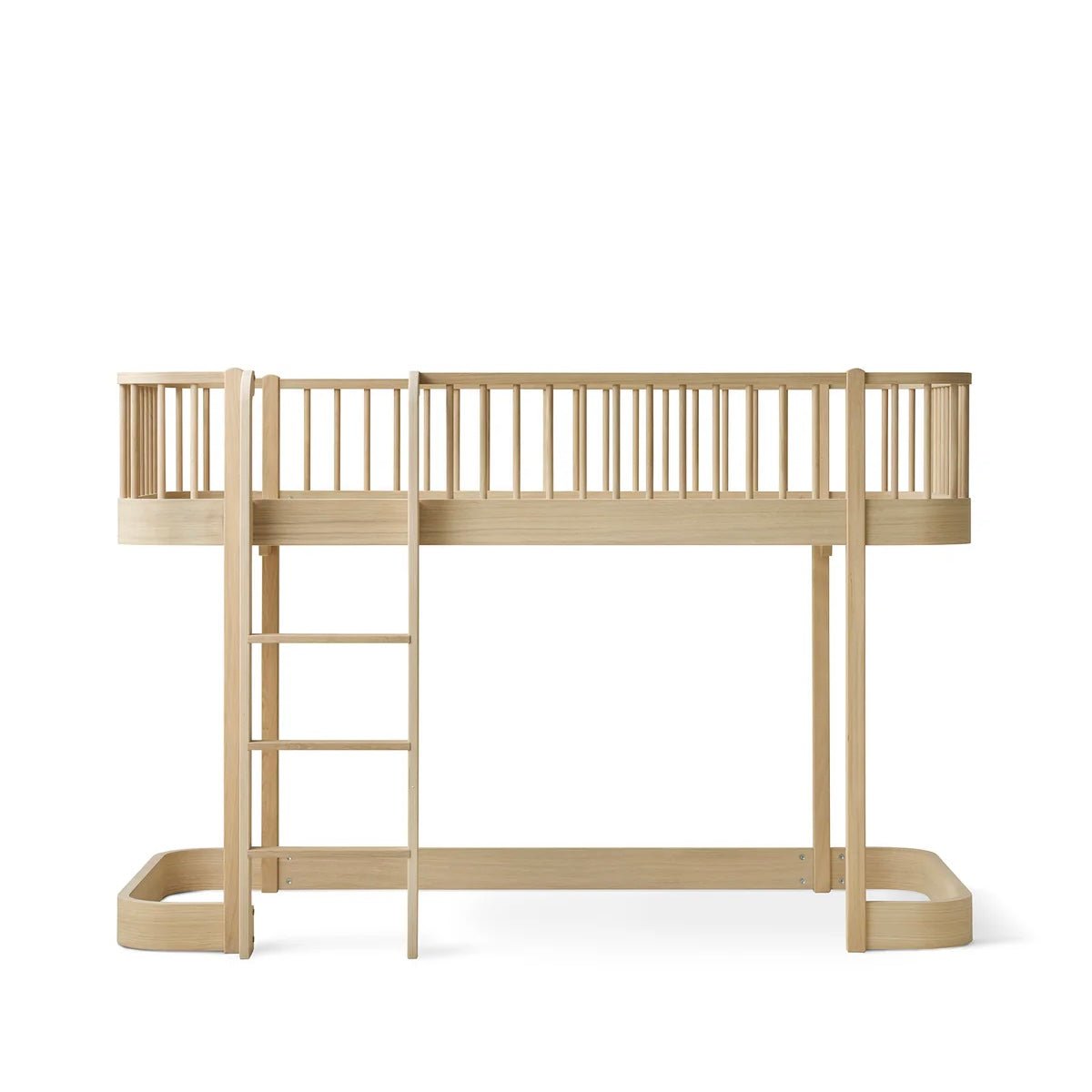 Wood Original halbhohes Hochbett - Eiche - little something