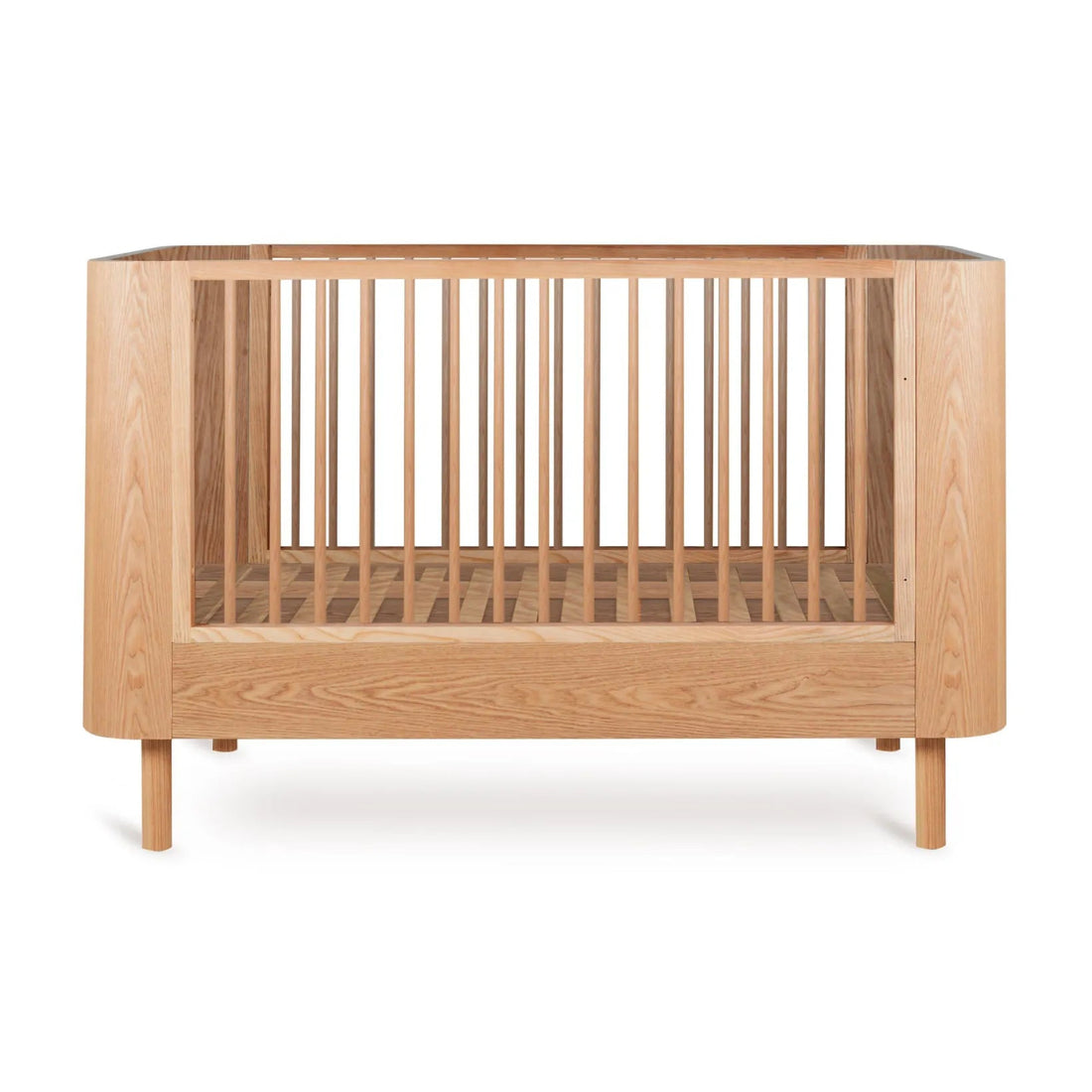 Babybett Yume - Natural Ash 140x70cm (inkl. Umbaumöglichkeit in ein Kinderbett 140x70cm)