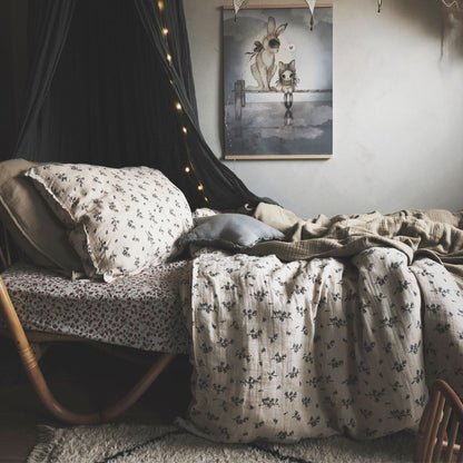 Bio Bettwäsche "Bluebell Muslin" Adult 200x140cm - little something
