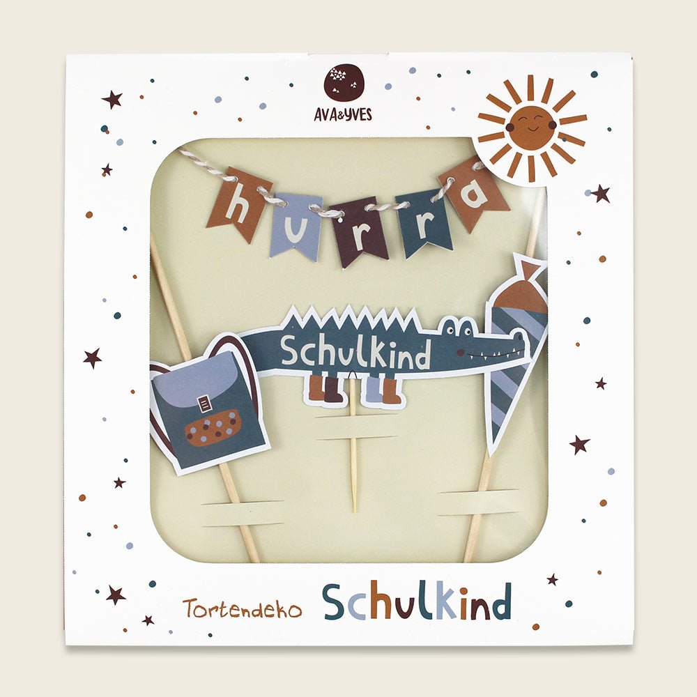 Cake Topper Schulkind Adventure - little something