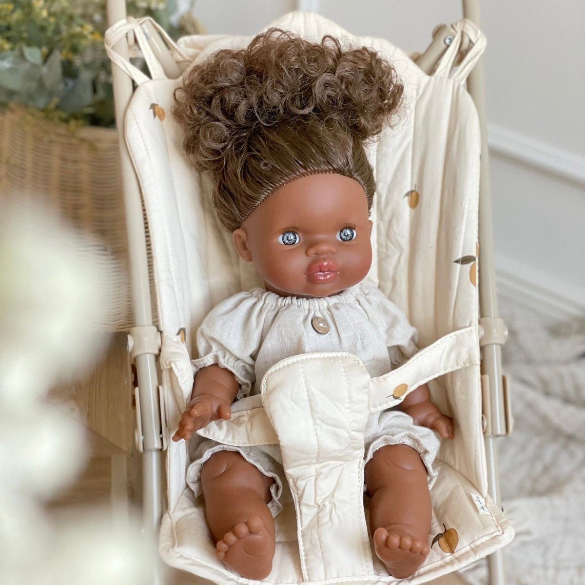Puppenwagen Buggy Doll Stroller Lemon - little something