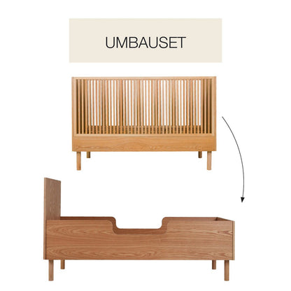 Umbauset "Junior Kit" Hai No Ki - Natural Ash vom Kinderbett 140x70 zum Juniorbett 170x70cm - little something